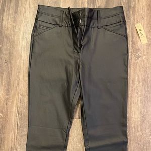 New Black Faux Leather (Size L)